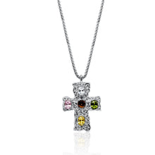 Load image into Gallery viewer, Covenant Cross Necklace - Silver