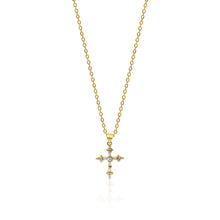 Load image into Gallery viewer, Crystal Cross Necklace
