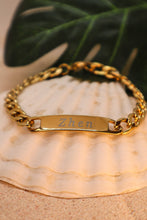 Load image into Gallery viewer, Custom Engraved Men's Bracelet