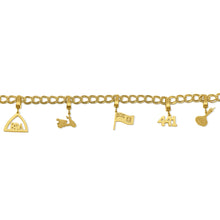 Load image into Gallery viewer, Bermuda Icons Charm Bracelet (One Charm)