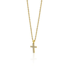 Load image into Gallery viewer, Dainty Cross Necklace