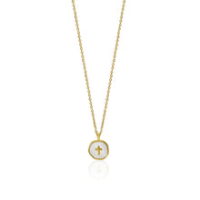 Load image into Gallery viewer, Pearl Cross Necklace