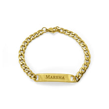 Load image into Gallery viewer, Custom Engraved Men's Bracelet