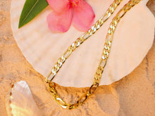 Load image into Gallery viewer, Classic Gold Figaro Chain 6mm