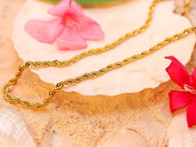 Load image into Gallery viewer, Gold Rope Chain