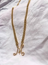 Load image into Gallery viewer, Personalized Men's Initial Chain