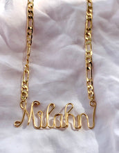 Load image into Gallery viewer, Personalized Figaro Necklace