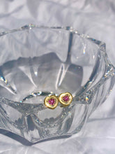 Load image into Gallery viewer, Pinky Heart Earrings