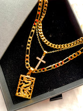 Load image into Gallery viewer, Triple Layered Cross + Dragon Set