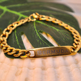 Engraved Bermuda Men’s Bracelet