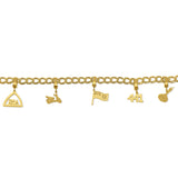 Bermuda Icons Charm Bracelet (One Charm)