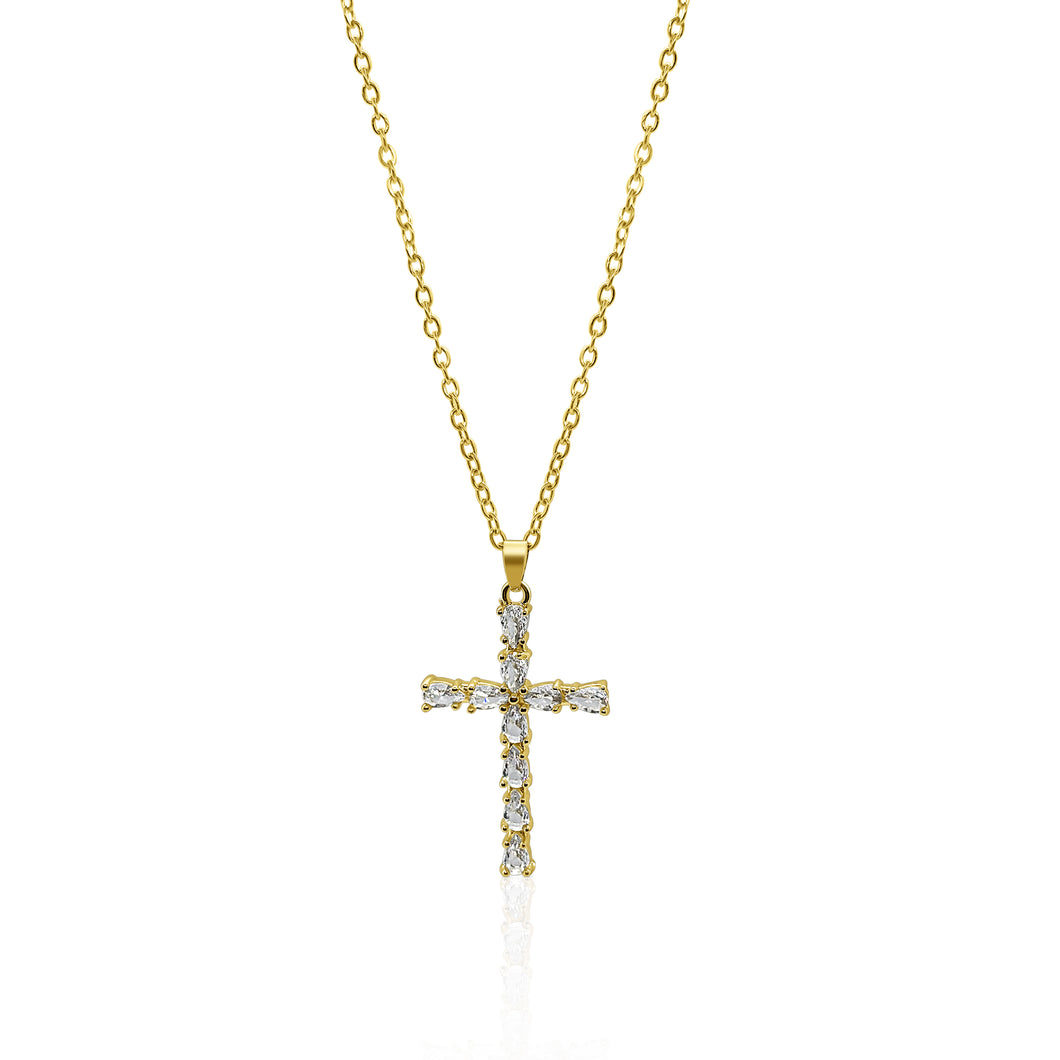 Radiance Cross Necklace