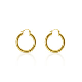 Classic Gold Hoops