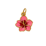 Pink Hibiscus Charm (Charm Bar)