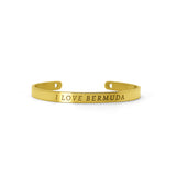 Engraved Bermuda Bangle