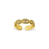 Diamond Mariner Link Ring