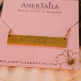 Custom Engraved Necklace