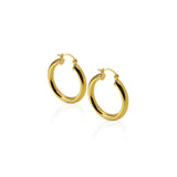 Classic Gold Hoops