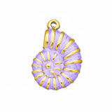 Purple Shell Charm (Charm Bar)