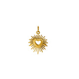 Heart Rays Charm (Charm Bar)