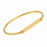 Personalized Bar Bracelet