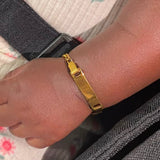 Custom Engraved Baby Bracelet