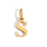 Letter s Charm