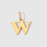 Letter w Charm