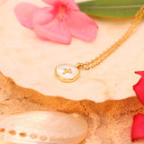 Pearl Cross Necklace