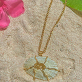 Natural Bermuda Shell Necklace (small)