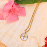Pearl Cross Necklace
