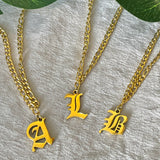 Figaro Initial Necklaces