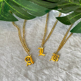 Figaro Initial Necklaces