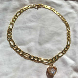 Diamond Heart Anklet/Bracelet