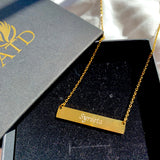 Custom Engraved Necklace