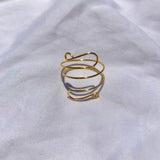 Yin-Yang Wire Ring