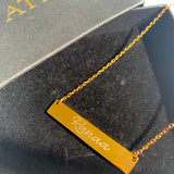 Custom Engraved Necklace